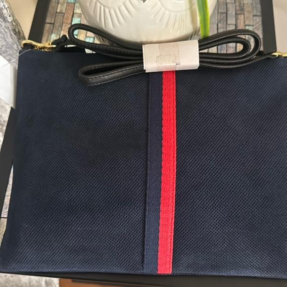 Clare V . sac Bretella Pertorated Suede Crossbody bag - Picture 14 of 16